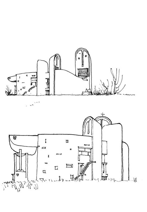 https://flic.kr/p/5DqQwj | 70 Ronchamp, Le Corbusier Le Corbusier Sketch, Le Corbusier Drawings, Corbusier Interior, Ronchamp Le Corbusier, Corbusier Architecture, Decorative Blocks, Le Corbusier Architecture, Architecture Drawing Presentation, Library Interior