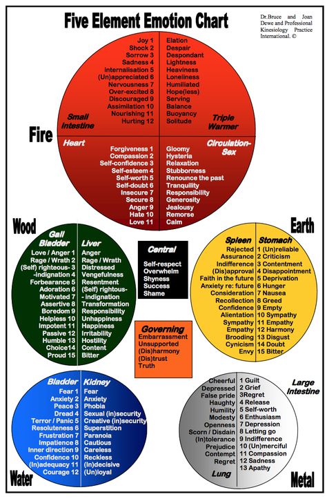 Emotions of the 5 Elements http://patricialee.me Tcm Traditional Chinese Medicine, Manipura Chakra, Emotion Chart, The Five Elements, Eastern Medicine, The Four Elements, Five Elements, Four Elements, 5 Elements