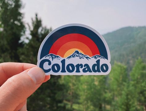 Colorado Stickers, Jay Fletcher, Colorado Design, Vintage Bodysuit, Dribbble Design, Sticker Inspo, Procreate Ipad Art, Flyer Design Inspiration, Web Comics