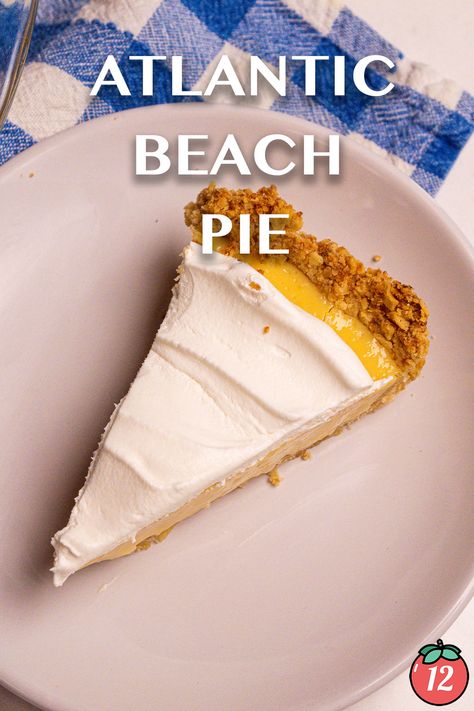 Atlantic Beach Pie | 12 Tomatoes Atlantic Beach Pie 12 Tomatoes, Atlanta Beach Pie, Atlantic Beach Pie Recipe, Beach Pie, Atlantic Beach Pie, Thanksgiving Desserts Pie, Best Pies, 12 Tomatoes Recipes, Salty Treats