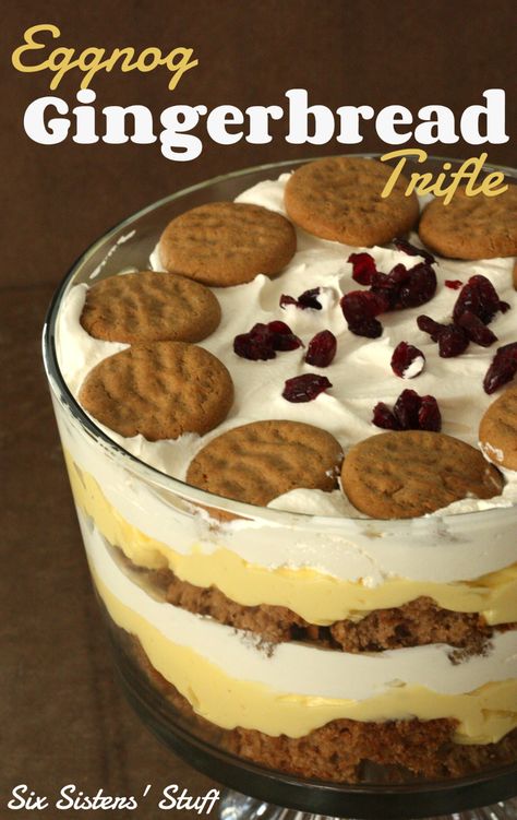 Gingerbread Trifle, Cooking Christmas, Thanksgiving 2020, Trifle Desserts, Spice Cake Mix, Trifle Recipe, Noel Gallagher, Köstliche Desserts, Holiday Cooking