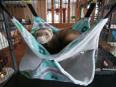 FERRET HAMMOCK - Bunk bed style for Double the Fun! Chinchilla ... Hammock Pattern, Ferret Hammock, Ferret Diy, Ferret Stuff, Ferret Toys, Beds Diy, Ferret Cage, Pet Ferret, Pet Hammock