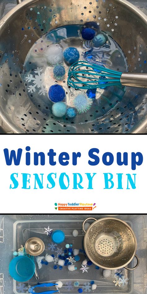 Igloo Sensory Bin, Christmas Water Play Ideas, Sensory Bins Winter, Snow And Ice Activities For Preschool, Easy Winter Crafts Preschool, Winter Eyfs Activities Ideas, Winter Sensory Bin Ideas, Winter Messy Play, Winter Sensory Bin Preschool