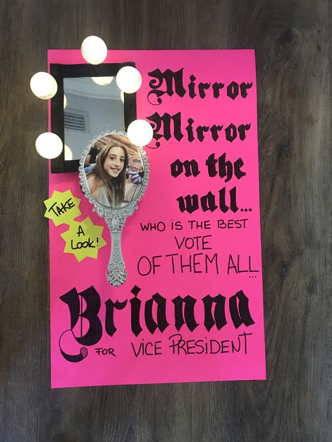 Student council . Brianna for VP . Board idea . Student Government Posters, Slogans For Student Council, School Campaign Ideas, Campain Posters, School Campaign Posters, Homecoming Campaign, Homecoming Poster Ideas, Student Council Campaign Posters, Student Council Campaign