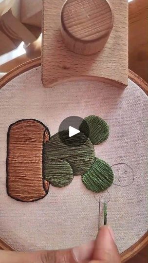 Cactus Embroidery Pattern, Cactus Embroidery, A To Z, Embroidery Pattern, Embroidery Patterns, Hand Embroidery, Needlework, Cactus, Stitching