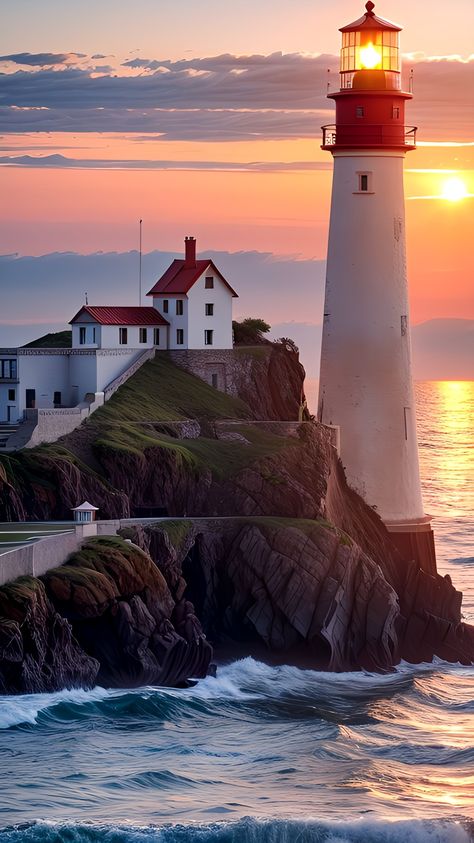 Lighthouse Inspiration, Lighthouse Photography, Famous Lighthouses, Lighthouses Photography, Lighthouse Photos, Lighthouse Painting, Lighthouse Pictures, Lighthouse Art, Photo To Art