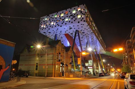 Morphosis, Teeple Architects Among Firms to Lead OCAD University's Expansion in Toronto Ocad University, Morphosis Architects, Toronto Images, Southeast London, Door Handle Design, University Architecture, Box Building, School Architecture, College Art