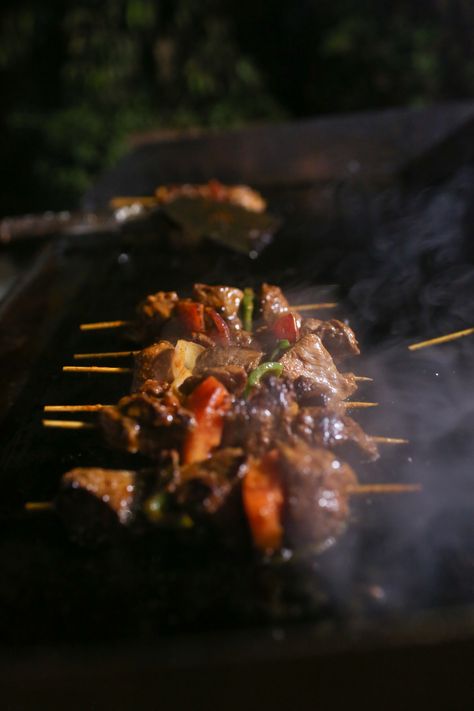 BBQ night Bbq Vibes, Barbecue Party Aesthetic Night, Barbeque Aesthetic Night, Bbq Photography, Korean Bbq Photography, Bbq Night, Beach Night, Jerky, Meat Jerky