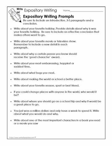 I would use these writing prompts to have students practice expository writing. I would write at the top of the sheet "Write to explain..." and let the students choose their writing prompt. Subbing Activities, Descriptive Writing Prompts, Expository Writing Prompts, 6th Grade Writing, Fourth Grade Writing, Persuasive Text, 3rd Grade Writing, Expository Essay, 2nd Grade Writing