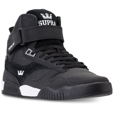 Supra Men's Bleeker High Top Casual Sneakers from Finish Line (319.735 COP) ❤ liked on Polyvore featuring men's fashion, men's shoes, men's sneakers, supra mens shoes, mens high top shoes, mens high top sneakers, mens high tops and mens hi tops Sneakers Guide, Sneakers Design, Supra Shoes, Men's High Top Sneakers, Trendy Sneakers, On Sneakers, Sneakers Men Fashion, Classic Shoes, Sneakers Online