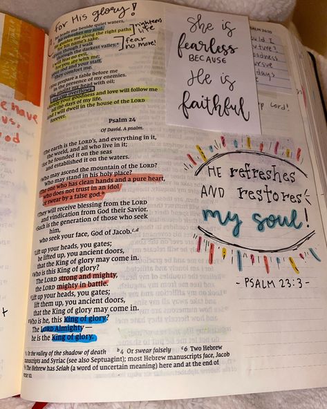 Psalm 121 Bible Journaling, Psalm 23 Bible Journaling, Psalm Bible Journaling, Psalms Bible Journaling, Psalm Study, Psalms Bible Study, Psalm 12, Psalm 6, Psalm 23 3