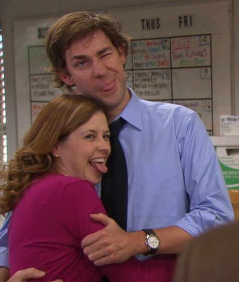 Preston Burke Aesthetic, The Office Matching Pfp, Office Couple Aesthetic, Jim And Pam Aesthetic, Tv Shows Aesthetic, The Office Icons, Jim The Office, Pam And Jim, Pam The Office