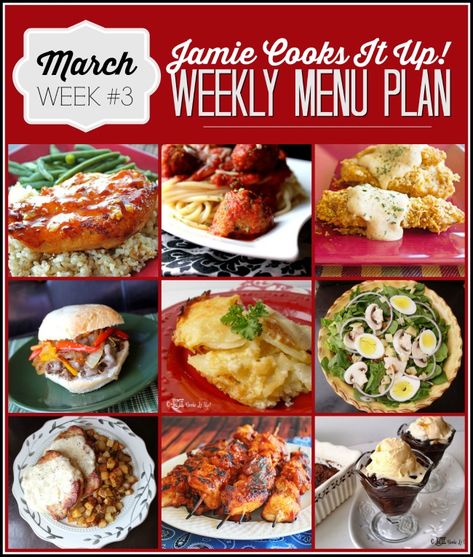 Meal List, Meal Planing, Spanish Rice Easy, Pork Chops And Gravy, Meal Planning Menus, Food Planner, Weekly Menu Planning, Ham And Beans, Budget Meal Planning