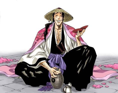 Kyoraku Shunsui, Bleach Captains, Darwin's Game, Urahara Kisuke, All Kinds, Waiting Patiently, Bleach Characters, Bleach Art, Weekly Shonen