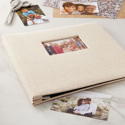 "Purchase the Oatmeal Scrapbook Album by Recollections™ at Michaels. Safely store photos in this scrapbook album. The album cover features a photo window where you can place a photo. Safely store photos in this scrapbook album. The album cover features a photo window where you can place a photo. Easily flip through the 20 pages of all of the memories you've created. Details: Oatmeal 12\" x 12\" (30.4cm x 30.4cm) 10 clear protective sheets 20 top loading layouts Photo safe Post bound and expandab Photo Window, Store Photos, Best Albums, Michael Store, Christmas Memory, Scrapbook Album, Happy Memories, Wedding Album, Scrapbook Albums