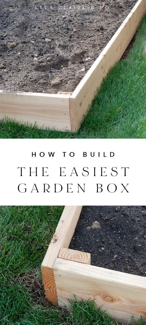 Wooden Garden Boxes, Homemade Garden, Garden Windmill, Garden Boxes Diy, Diy Garden Bed, Raised Garden Beds Diy, Garden Crafts Diy, New Garden, Garden In The Woods