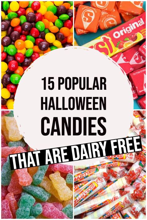 Dairy Free Candy List, Gluten And Dairy Free Candy List, Dairy Free Halloween Treats, Gluten Free Fast Food Options, Dairy Free Kids, Dairy Free Halloween, Gluten Free Fast Food, Halloween Candies, Gluten Free Tacos