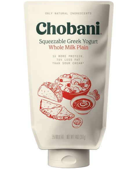 Yoghurt Packaging, Yogurt Packaging, Chobani Greek Yogurt, Yogurt Drinks, Vegan Yogurt, Vegan Brands, Food Packaging Design, Plain Greek Yogurt, Bar Drinks