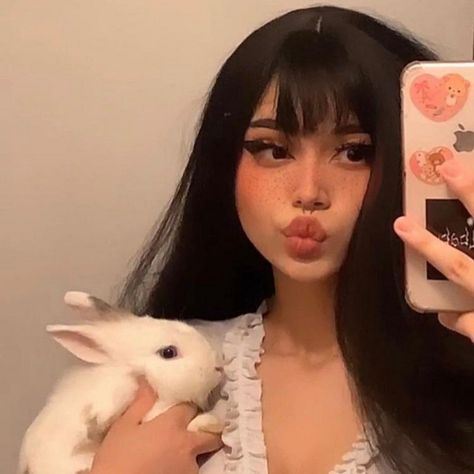 Bunny Girl - song by 1nonly, Ciscaux | Spotify Fete Emo, Egirl Makeup, Alt Makeup, Smink Inspiration, Alternative Makeup, Edgy Makeup, Cute Makeup Looks, Grunge Girl, Grunge Makeup