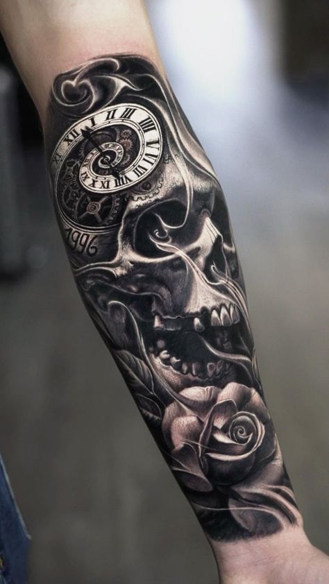 Date Tattoo Ideas, Tattoo Crane, Arm Cover Up Tattoos, Forearm Cover Up Tattoos, Cover Up Tattoos For Men, Date Tattoo, Sleeve Tattoos For Guys, Full Hand Tattoo, Half Sleeve Tattoos Forearm