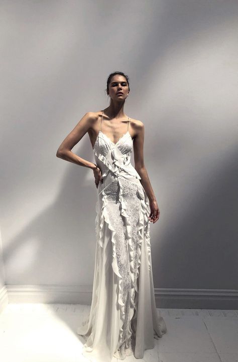 Victoria Beckham Gown, Reception Outfit, Beach Wedding Dresses, Eve Dresses, Chapel Train, Grad Dresses, Dress Inspo, Bridal Wedding Dresses, Wedding Dress Inspiration