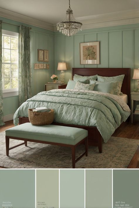 Discover how digital tools can revolutionize your interior design process by visualizing various bedroom color schemes effortlessly. #ad     #Colortrend #wallpaint2024  #color2024  #DIYpainting  ##DIYhomedecor  #Fixhome Vintage Bedroom Color Schemes, Choosing Bedroom Colors, Gothic Living Rooms, French Cottage Bedroom, Dark Boho Living Room, Gothic Living Room, Fall Living Room Decor, Interior Design Process, Bedroom Wall Colors