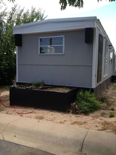 Diy Mobile Home Remodel, Mobile Home Redo, Single Wide Remodel, Mobile Home Repair, Mobile Home Exteriors, Mobile Home Makeovers, Mobile Home Renovations, Single Wide Mobile Homes, Mobile Home Decorating