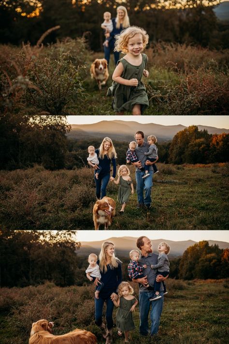 Golden Hour Family Photos, Sunset Family Photos, Fam Pics, Golden Fields, Mini Photo Sessions, Toddler Photoshoot, Field Photography, Summer Family Photos, Shot Ideas