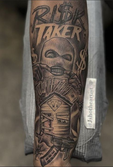 Hood Tattoos, Tattoo Bras Homme, Arm Tattoos For Guys Forearm, Best Neck Tattoos, Half Sleeve Tattoos Forearm, Omerta Tattoo, Men Tattoos Arm Sleeve, Cool Arm Tattoos, Forearm Sleeve Tattoos