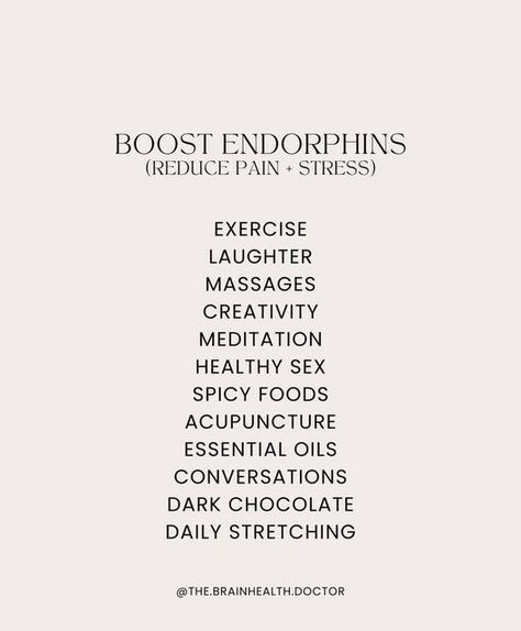 Endorphins Quotes, Boosting Immune System Naturally, Massage Therapy School, Hormone Nutrition, Natural Pain Relievers, Fast And Pray, Hashimotos Disease, Healthy Quotes, Happy Hormones