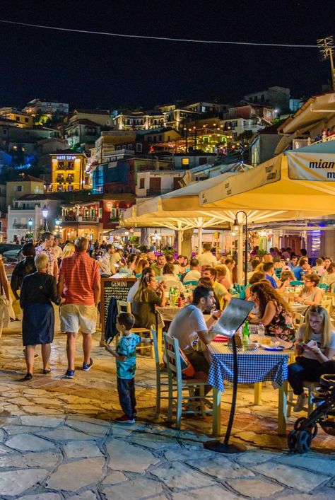 Best 12 Restaurants in Parga, Greece | Greeka Parga Greece Photos, Greece Mainland, Things To Do In Greece, Greece Vibes, To Do In Greece, Parga Greece, Greece Country, Delphi Greece, Greece Architecture