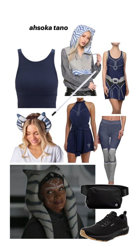 Disney Themed Outfits, Ahsoka Tano, Run Disney, Themed Outfits, Disney Outfits, Halloween Costumes, Star Wars, Stars, Disney