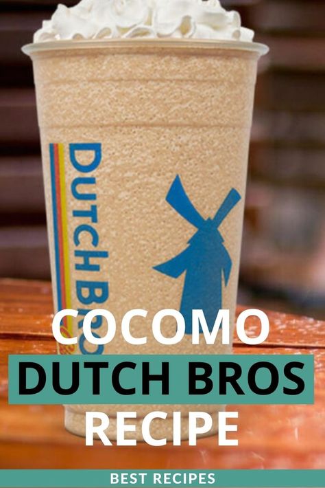 Dutch Bros Drinks Coffee Recipe, How To Make Dutch Bros Drinks At Home, Dutch Bros Coffee Recipes, Dutch Bros Blended Drinks, Dutch Bros Drinks Coffee, Cafe Mocha Recipe, Creamer Homemade, Chai Tea Drinks, Dutch Bros Menu