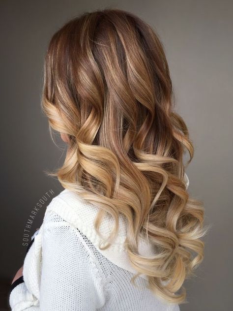 How-To: Warm Bronde Balayage - Color - Modern Salon Hair Color 2017, Balayage Hair Blonde Medium, Blonde Ombre Hair, Balayage Hair Caramel, Blond Ombre, Balayage Blond, Makeup Tip, Blond Balayage, Bronde Balayage