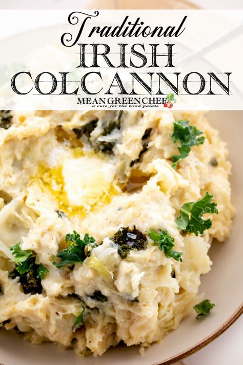 Sliced Cabbage, Irish Colcannon, Colcannon Recipe, Irish Dinner, Irish Foods, Irish Recipes Authentic, Irish Cooking, Irish Recipes Traditional, Irish Dishes