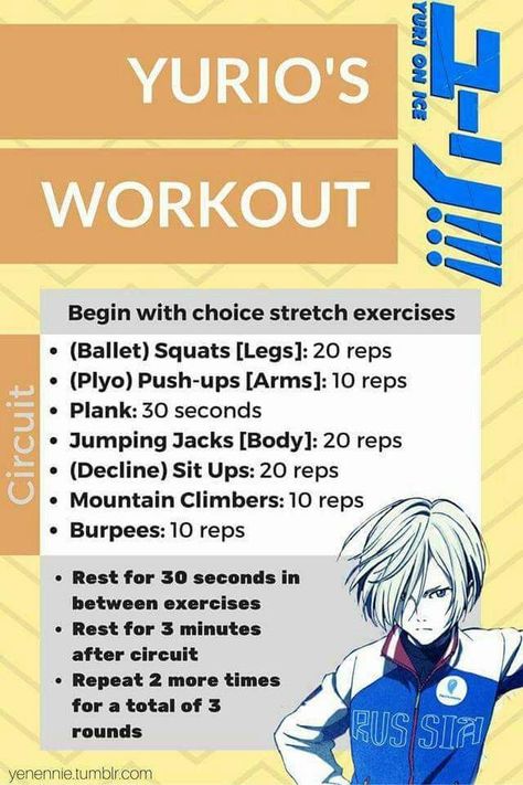 Nerdy Workout, Superhero Workout, Katsuki Yuri, Yuuri Katsuki, Yuri Katsuki, Volleyball Workouts, Ballet Exercises, Summer Body Workouts, Yuri Plisetsky