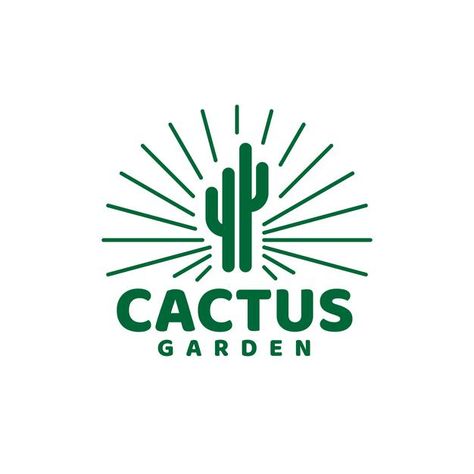 Cactus Logo Design Ideas, Product Branding Design, Cactus Icon, Village Logo, Cactus Logo, Trailer Logo, Oasis Logo, House Management, Cactus Club