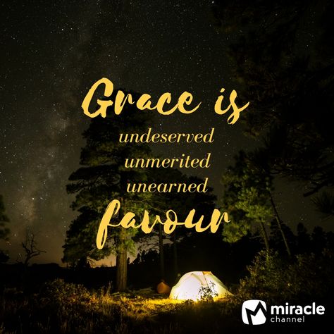 Grace is undeserved, unmerited, unearned favour #Favour #ChristianQuote #Quote #Grace Favor Quotes, Grace Quotes, Amazing Grace, Word Of God, Christian Quotes, Neon Signs, Bible, Quotes