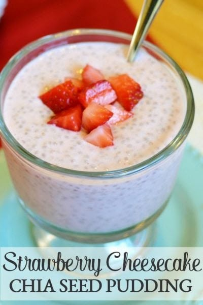 Chia Pudding Recipes Healthy, Chia Seed Recipes Pudding, Chia Recipe, Chia Seed Recipes, Chia Pudding Recipes, Chia Seed Pudding, Strawberry Cheesecake, Chia Pudding, Protein Snacks