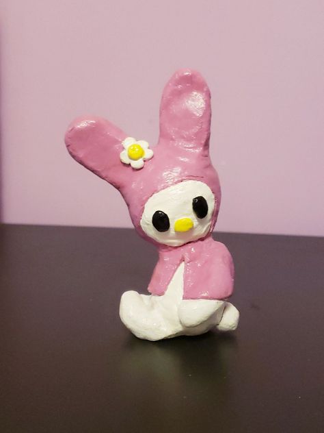 My Melody Clay, Diy My Melody, Clay Sculpture, My Melody, Diy Clay, Clay Projects, Clay Crafts, Sculpture, Quick Saves