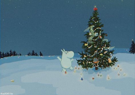 Moomin Christmas, Moomin Winter, Moomin Wallpaper, Moomin Valley, Winter Aesthetic, Christmas Wallpaper, Winter Time, Colorful Pictures, Wonderful Time