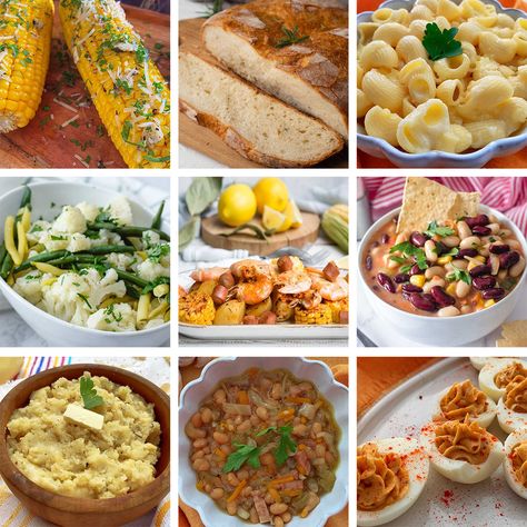 Sides For A Seafood Boil, Shrimp Boil Party Sides Appetizers, Low Country Boil Sides Dishes, Low Country Boil Side Dishes, What To Serve With Seafood Boil, Side Dishes For Low Country Boil, Shrimp Boil Sides Dishes, What To Serve With Shrimp Boil, Low Country Boil Sides