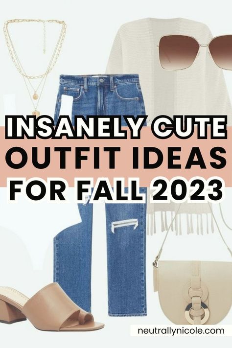 Dressy Jeans Outfit Fall, Fall Jeans Outfit 2023, Fall 2023 Fashion Trends Women Casual, Casual Fall Outfits For Women 2023, Summer To Fall Transition Outfits 2023, Fall 2023 Outfits Women, Fall Transition Outfits 2023, Casual Day Date Outfit, Fall 2023 Fashion Trends Women