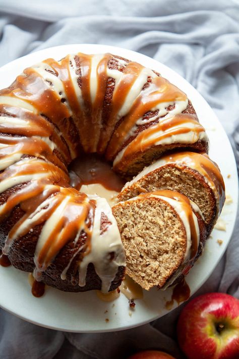 Apple Cider Bundt Cake, Cider Bundt Cake, Apple Crumb Bars, Apple Cider Cake, Cider Cake, Apple Cider Syrup, Caramel Apple Cider, Apple Bundt Cake, Easy Caramel