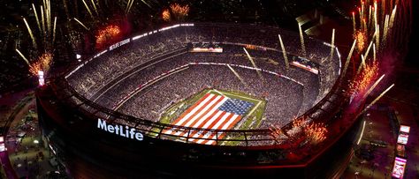 New York's Super Bowl XLVIII The Ultimate Sports Marketing Case Study Italian Drinks, Metlife Stadium, Cappuccino Machine, Sports Marketing, Usc Trojans, Superbowl Party, Football Games, Super Bowl, Bowling