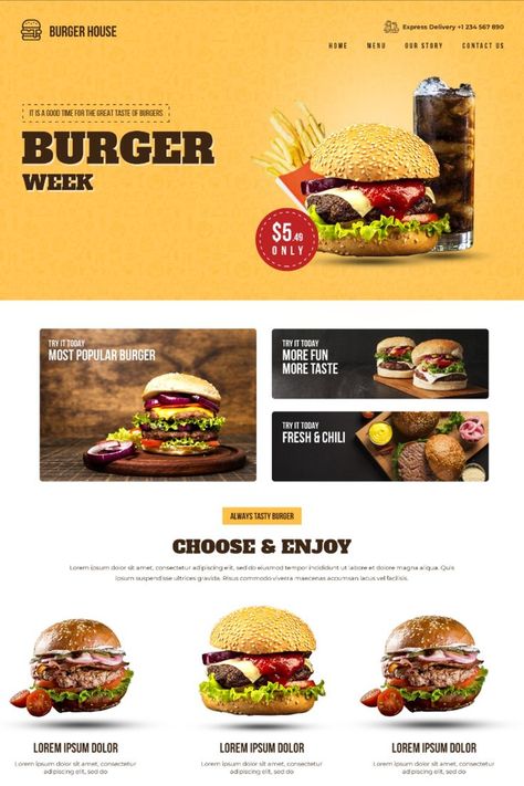 Delivery Website landing Page Design, Food Delivery website, Website design, Website landing page, Food website UI, Food Web landing page Burger Website Design, Burger Delivery, Website Landing Page Design, Website Landing Page, Delicious Burgers, Burger Recipes, Landing Page Design, Ui Ux Design, Ux Design