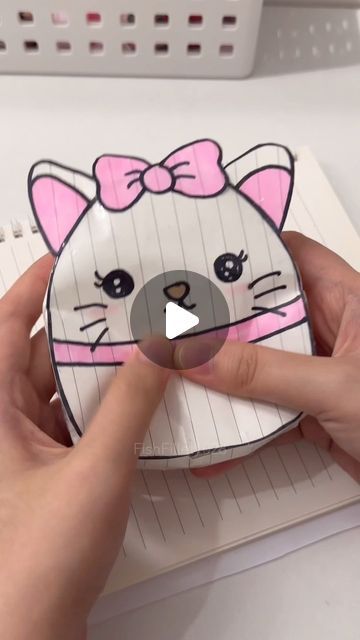 How To Draw A Squishmallow Step By Step, Cute Stuff To Print Out, Diy Squishmallow Crafts, Cute Paper Animals, Paper Squishy Squishmallow, How To Draw Squishmallows, Sqishmelow Drawing, Things To Do When Bored With Kids, Easy Cute Drawings For Kids