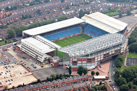 Super Club, Aston Villa Fc, British Football, English Football League, Soccer Stadium, Goodison Park, Old Football, Sports Stadium, Villa Park