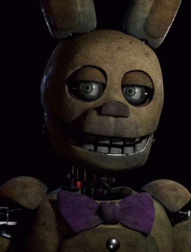 Fnaf Spring Bonnie, Fnaf Halloween, Fnaf Gif, Spring Trap, Spring Bonnie, Godzilla Wallpaper, Fnaf Freddy, Animatronic Fnaf, Fnaf Movie