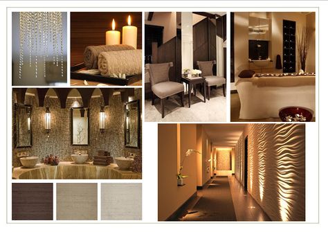 Dream Box: Mood Board Challenge - Spa Spa Mood Board, Luxury Mood Board, Penthouse Apartment Floor Plan, Clubhouse Design, Dreams Spa, Mood Board Interior, Spa Interior Design, Apartment Floor Plan, Spa Interior